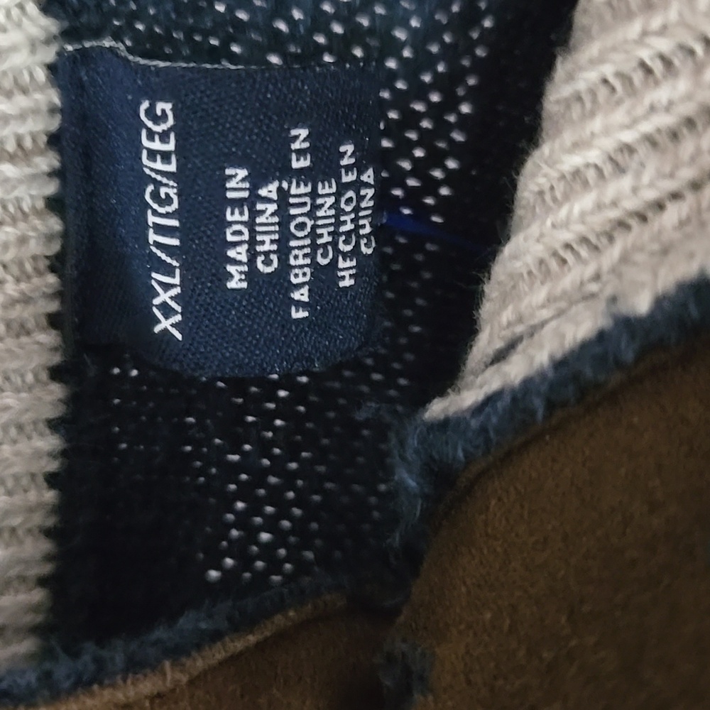 Chaps Navy Sweater - Picture 6 of 10